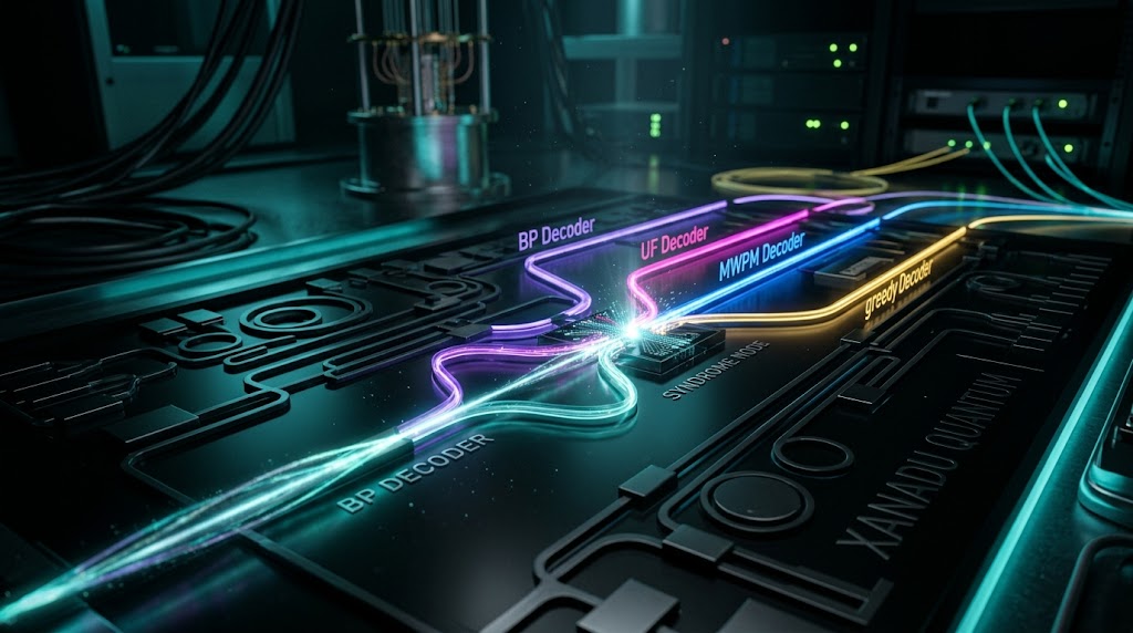 LiDMaS+ Benchmark: BP Decoder Cuts QEC Load 50% on Xanadu